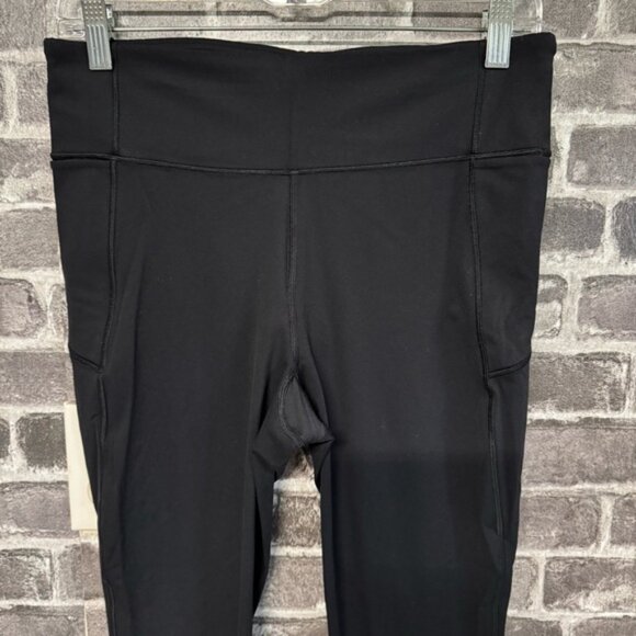 Lululemon Lululemon Final Lap Crop 23" Black leggings pockets - Picture 3 of 11